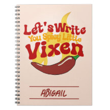 Notebook Motivacional Pimenta Flaming