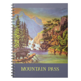 Caderno Espiral Notebook Mountain Pass