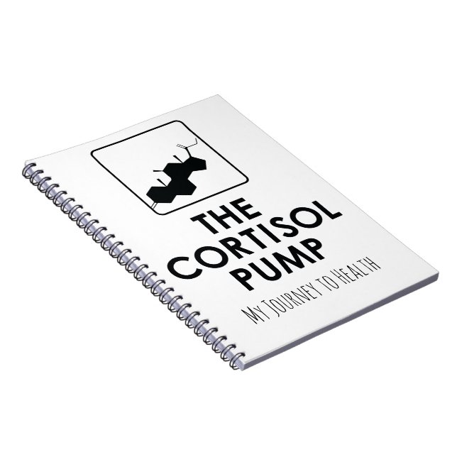 Caderno Espiral Notebook My Journey to Health (Lado Direito)