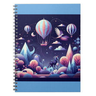 Caderno Espiral Notebook Mystical Jourrins