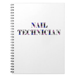 Caderno Espiral Notebook Nail Technician