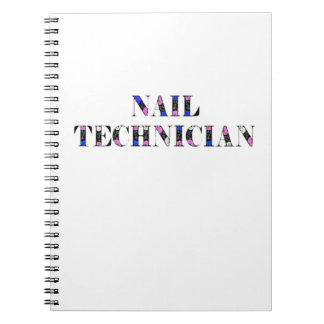 Caderno Espiral Notebook Nail Technician