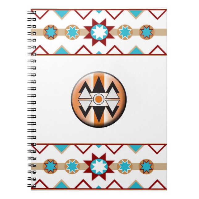 Caderno Espiral Notebook Nativo Americano (Frente)