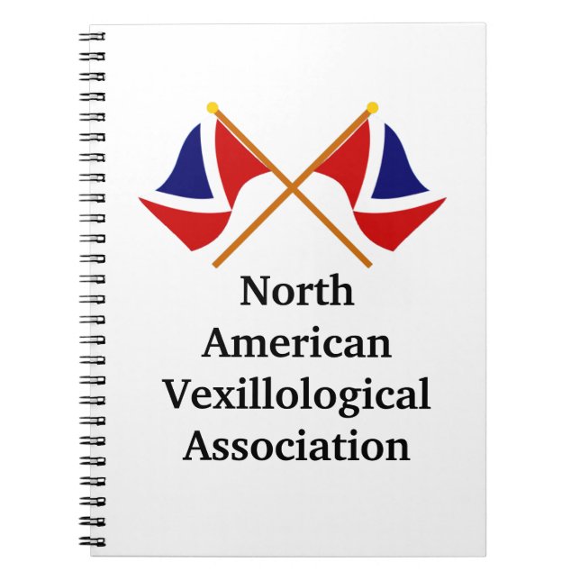Caderno Espiral Notebook NAVA Crossed Flags (Frente)