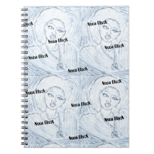 Caderno Espiral Notebook Neon Black Spiral