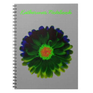 Caderno Espiral Notebook Neon Marigold personalizável