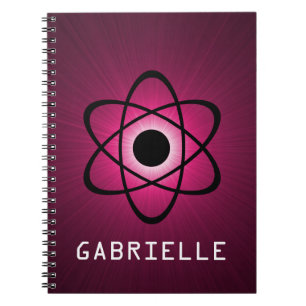 Caderno Espiral Notebook Nerdy Atomic, rosa