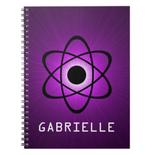 Caderno Espiral Notebook Nerdy Atomic, Roxo
