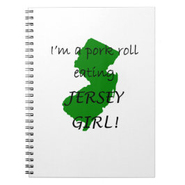 Caderno Espiral Notebook New Jersey Pork Roll