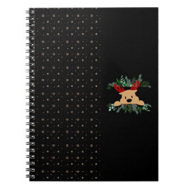 Caderno Espiral notebook new year ,noel