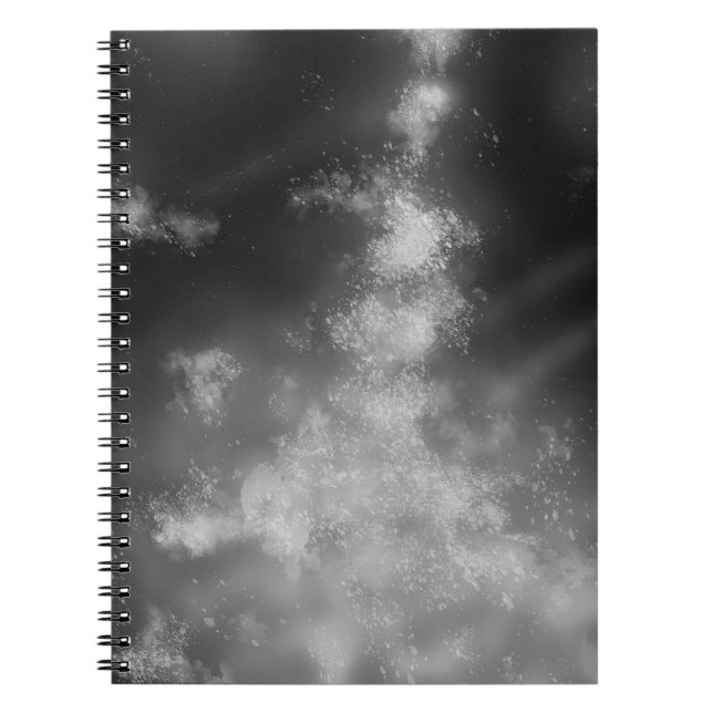 Caderno Espiral Notebook Night Sky Smoke (Frente)