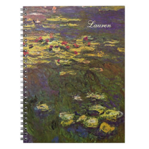 Caderno Espiral Notebook Ninfheias