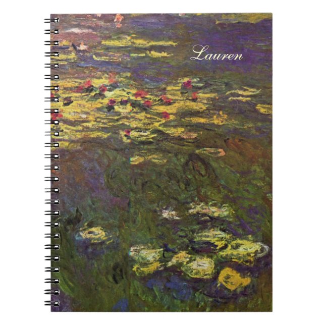 Caderno Espiral Notebook Ninfheias (Frente)