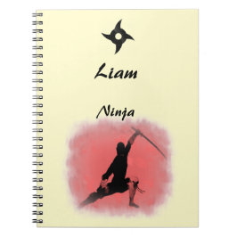 Caderno Espiral Notebook Ninja legal