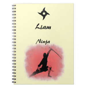 Caderno Espiral Notebook Ninja legal
