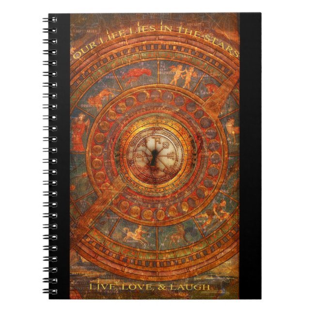 Caderno Espiral Notebook Nossa vida (Frente)