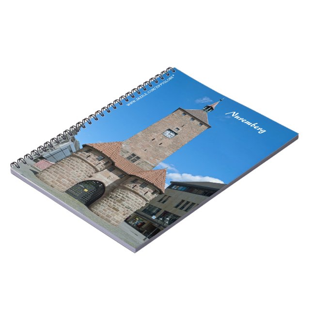 Caderno Espiral Notebook Nuremberg (Left Side)