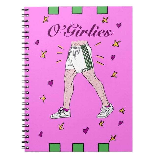 Caderno Espiral Notebook O’Girlies Spiral (Frente)