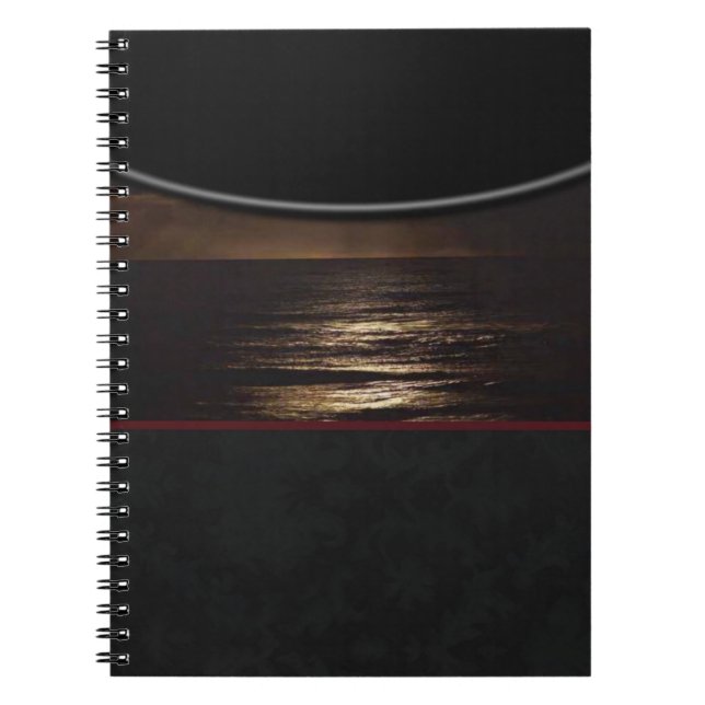 Caderno Espiral Notebook Oceano (Frente)