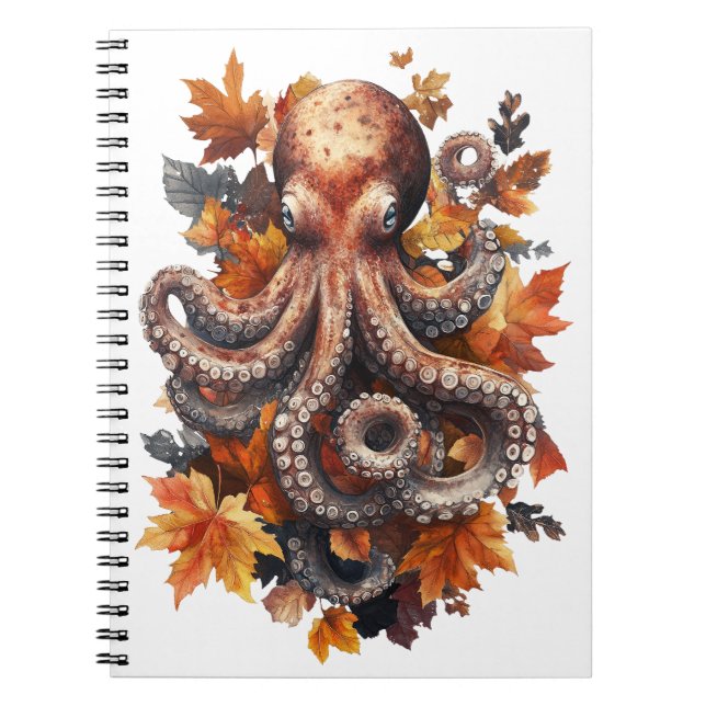 Caderno Espiral Notebook Octopus Automático (Frente)