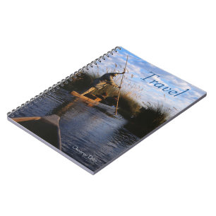 Caderno Espiral Notebook Okavango Delta Viagem