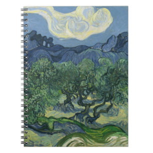 Caderno Espiral Notebook Olive Trees