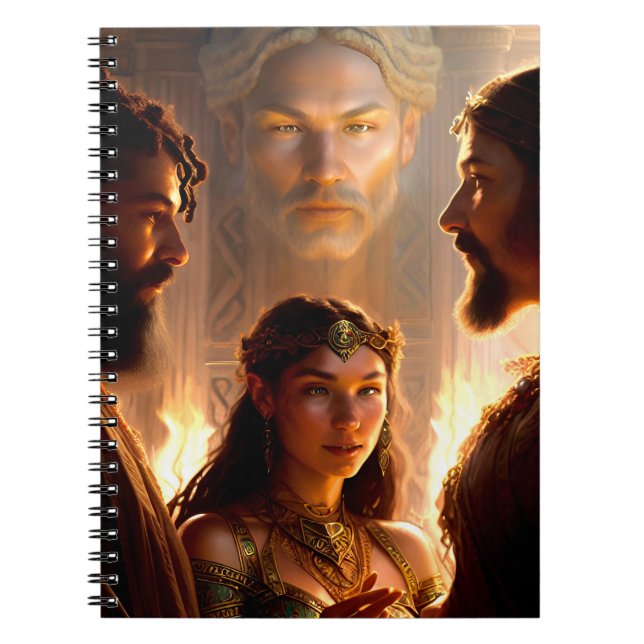 Caderno Espiral Notebook Oracle of Atlantis (Frente)