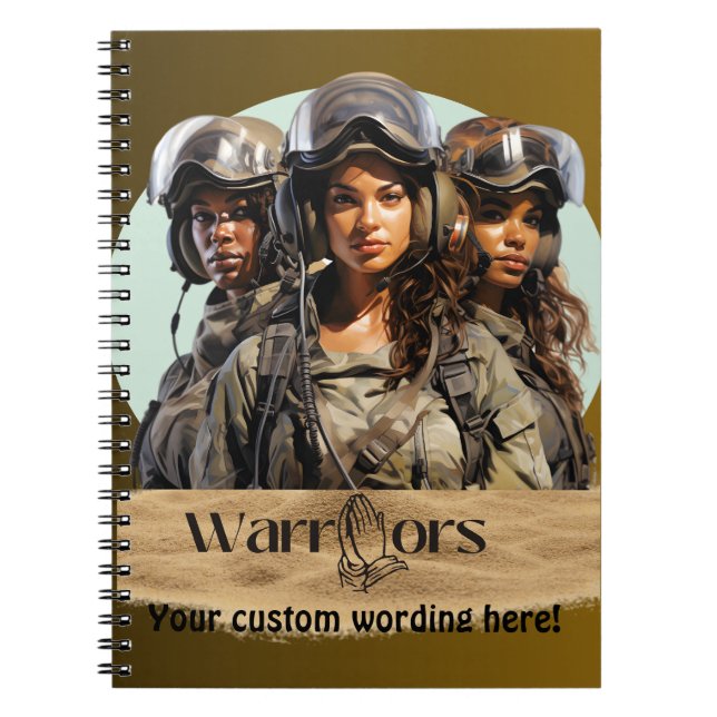 Caderno Espiral Notebook Orador Guerreiro Espiral (Frente)