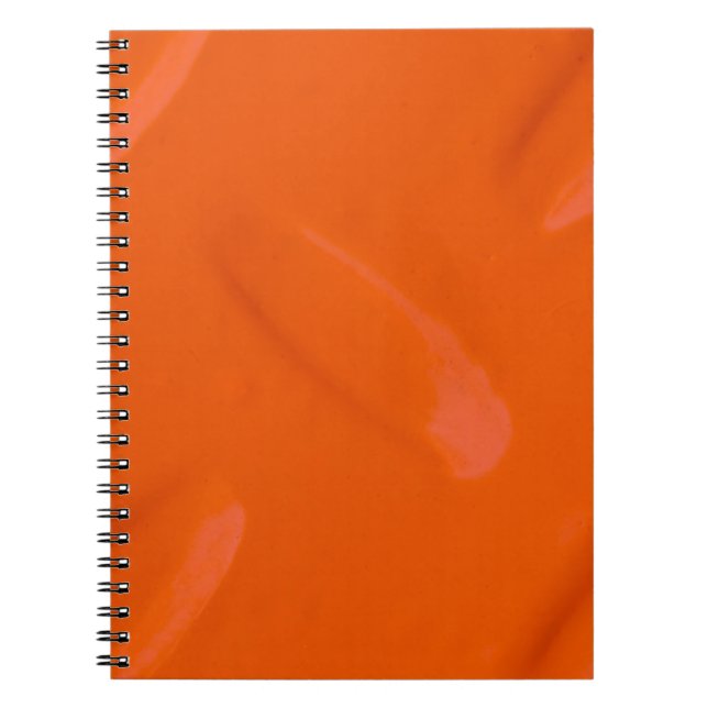 Caderno Espiral Notebook Orange Diamondplate (Frente)