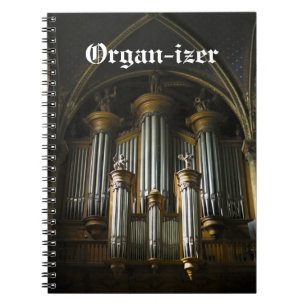 Caderno Espiral notebook Organ-izer