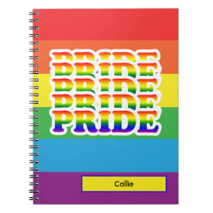 Caderno Espiral Notebook Orgulho Espiral