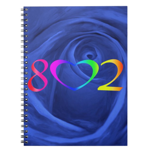 Caderno Espiral Notebook orgulho gay Rainbow Spiral (Frente)