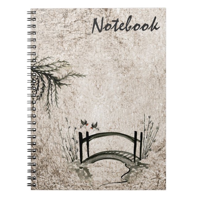 Caderno Espiral Notebook Oriental Bridge (Frente)
