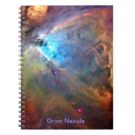 Caderno Espiral Notebook Orion Nebula Space Galaxy