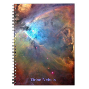 Caderno Espiral Notebook Orion Nebula Space Galaxy