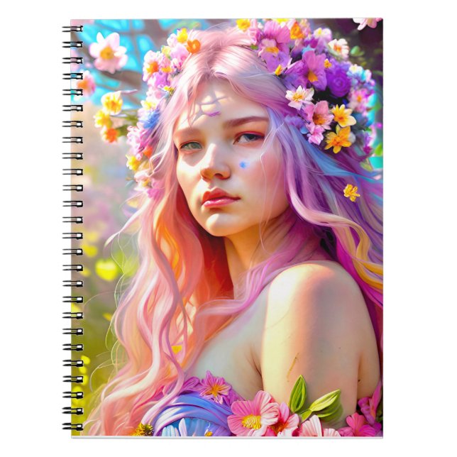 Caderno Espiral Notebook Ostara-Eostre (Frente)