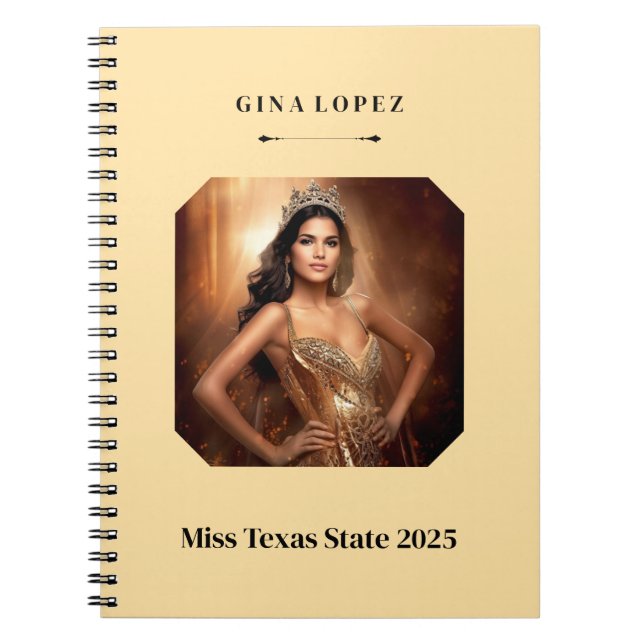 Caderno Espiral Notebook Pageant (Frente)