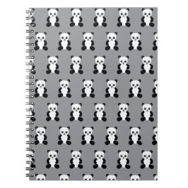 Caderno Espiral Notebook Panda Teddy Bear