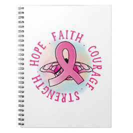 Caderno Espiral Notebook para Cancer de mama