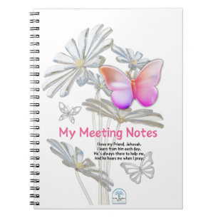Caderno Espiral Notebook para JW Young Sisters