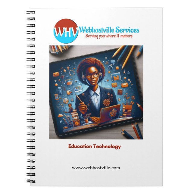 Caderno Espiral Notebook para todo esse escrevendo importante (Frente)