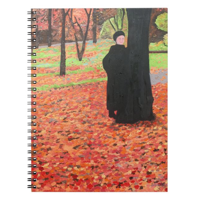 Caderno Espiral Notebook Paris Falling Deixa (Frente)