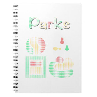Caderno Espiral Notebook Parks