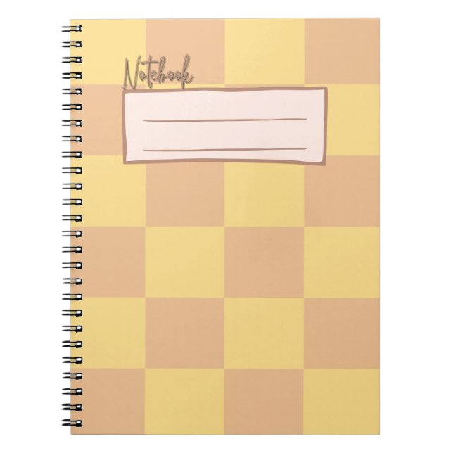 Caderno Espiral Notebook Pastel (Frente)