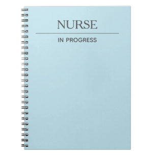 Caderno Espiral Notebook Pastel Azul Personalizado Em Curso