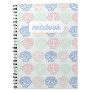 Caderno Espiral Notebook Pastel Seashell