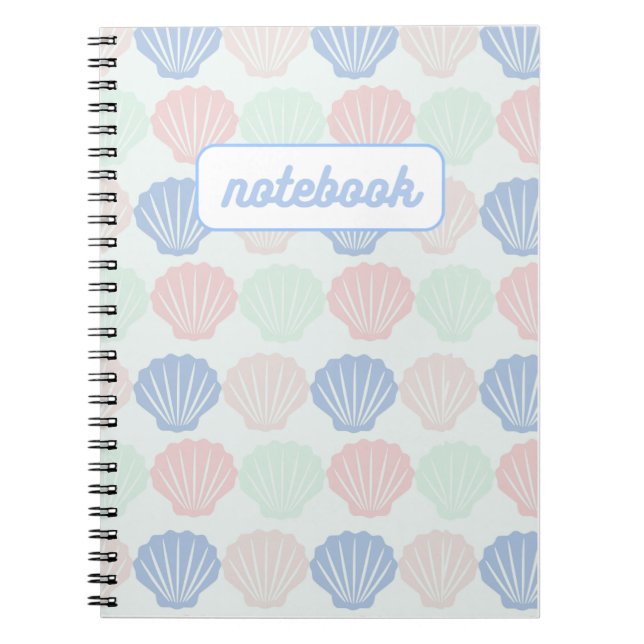 Caderno Espiral Notebook Pastel Seashell (Frente)
