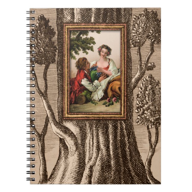 Caderno Espiral Notebook Pastoral Bliss (Frente)