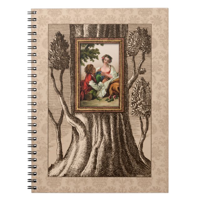 Caderno Espiral Notebook Pastoral Bliss (Frente)
