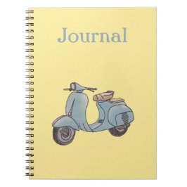 Caderno Espiral Notebook patinete